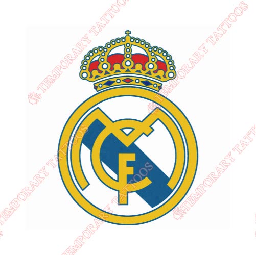 Real Madrid Customize Temporary Tattoos Stickers NO.8449